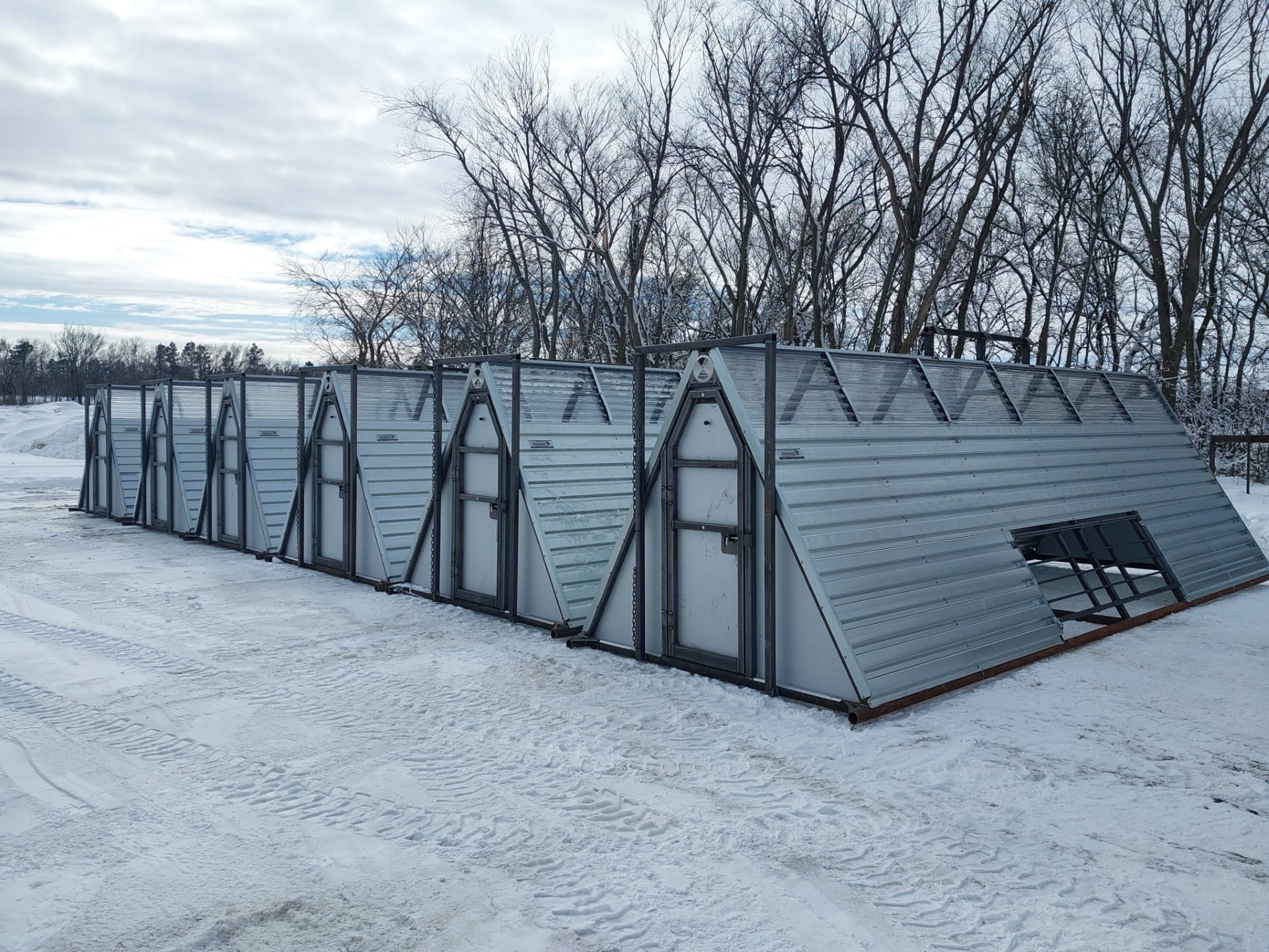 calf shelters